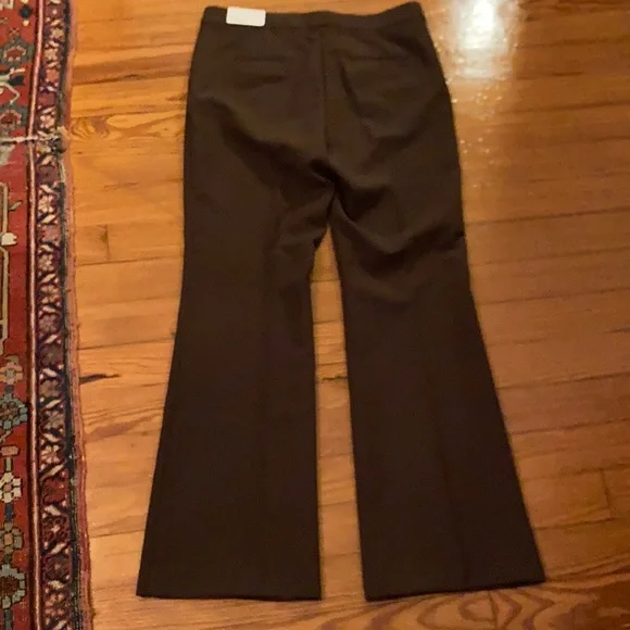 Ann Taylor The High Rise Madison Brown Pants NEW - Picture 9 of 16